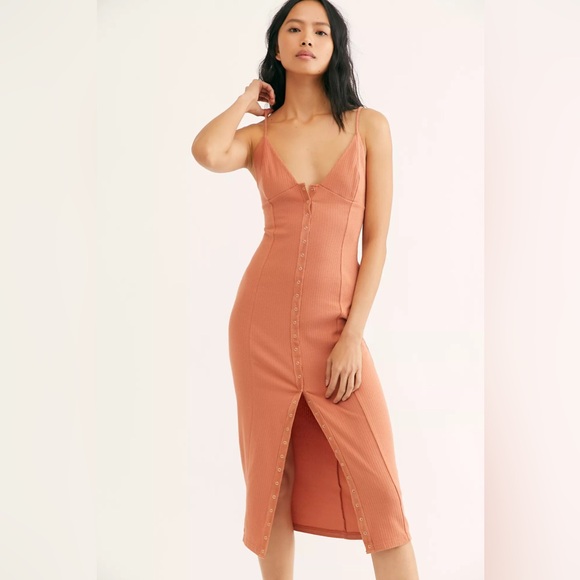 Free People Make It Snappy Dress - Picture 1 of 3